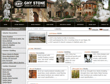 Tablet Screenshot of ghystone.com